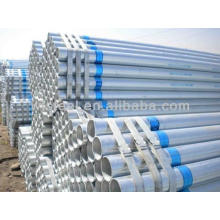 BS1387 hor dip sch 40 tubo de acero galvanizado precio